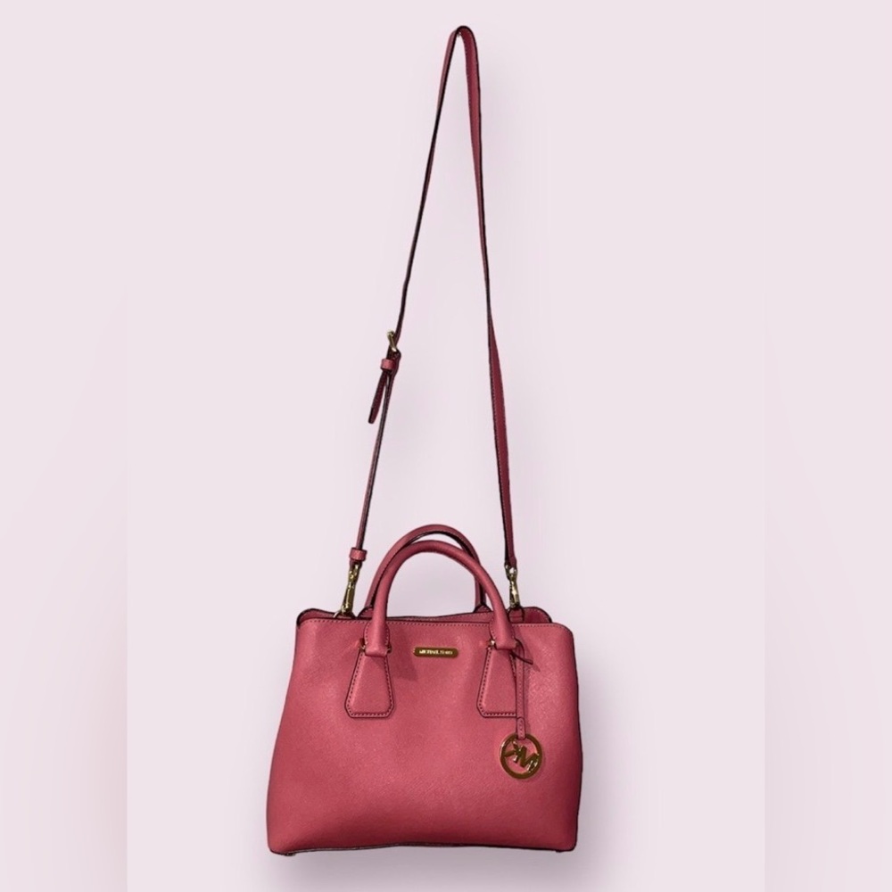Michael Kors Camille Satchel | Rose Pink | Crossbody Handbag